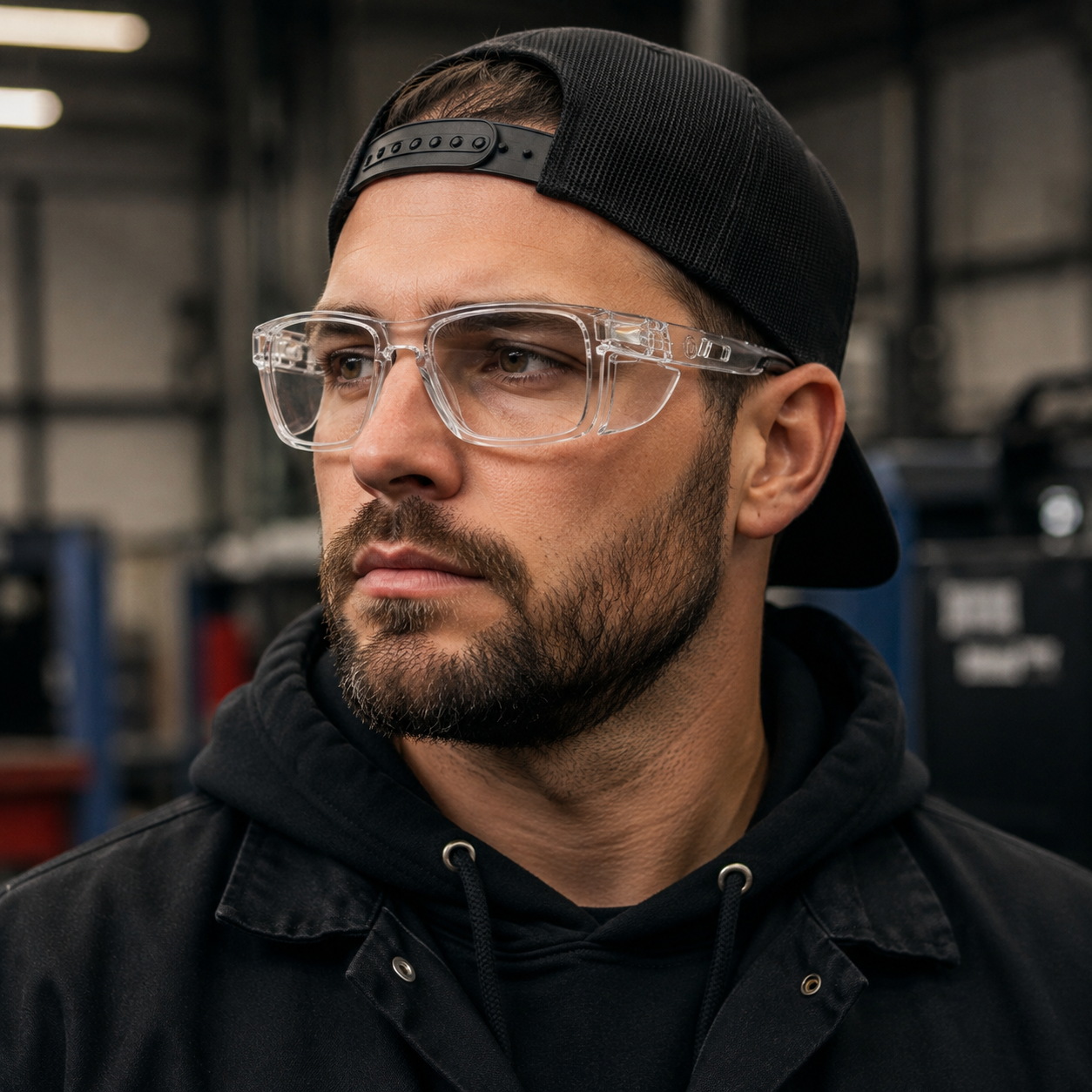 Z87+ Anti-Fog Safety Glasses with Side Shields