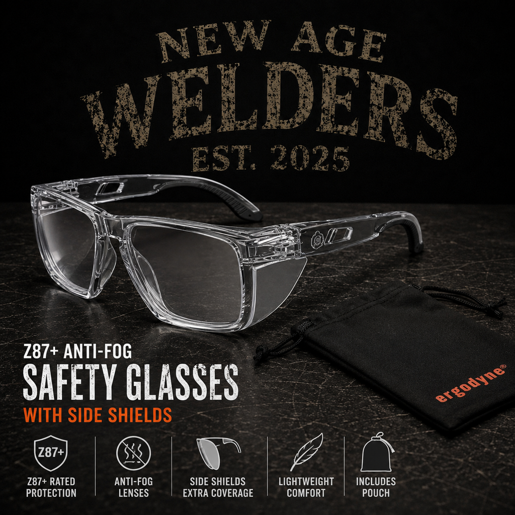 Z87+ Anti-Fog Safety Glasses with Side Shields