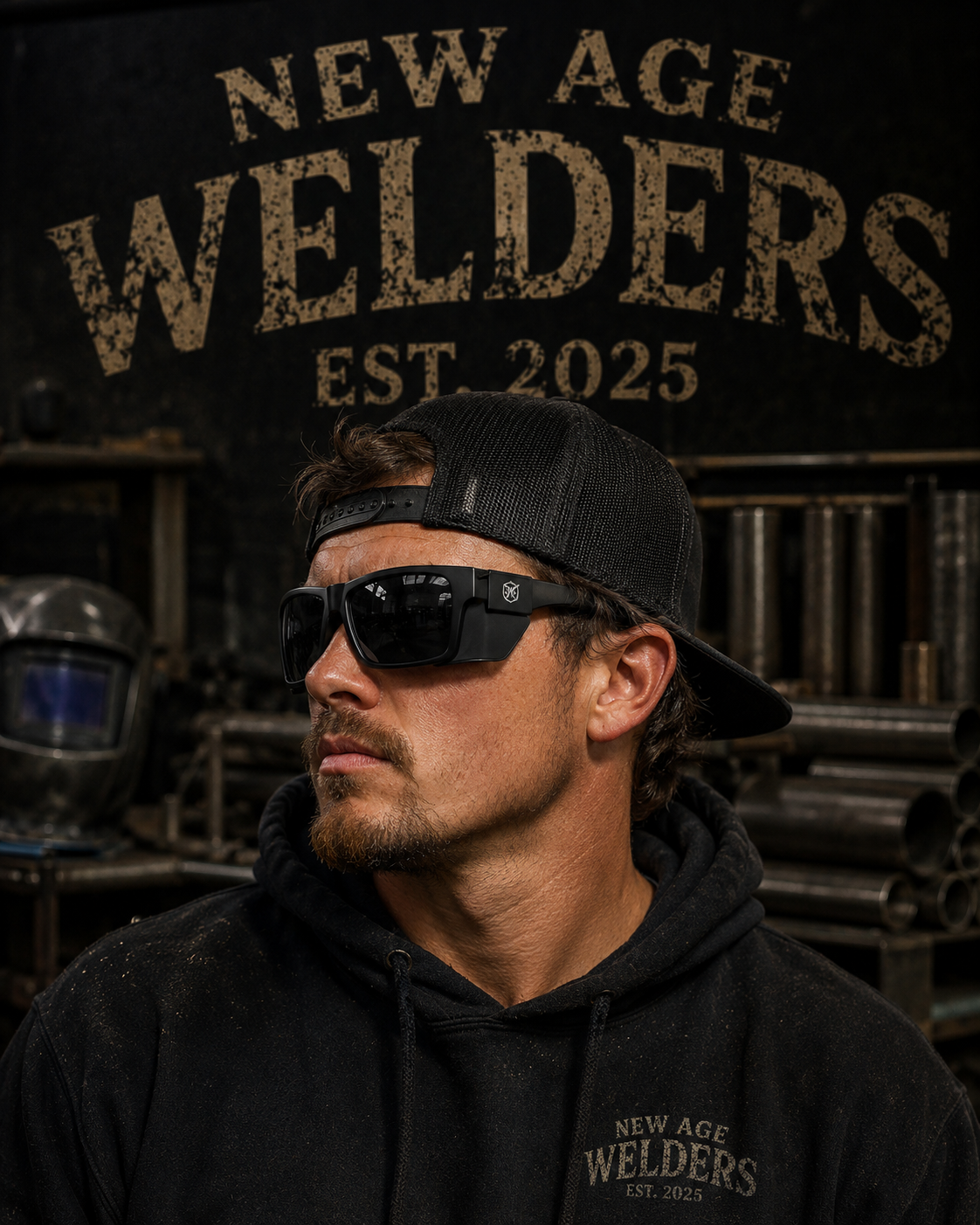Z87+ Polarized Safety Glasses with Side Shields