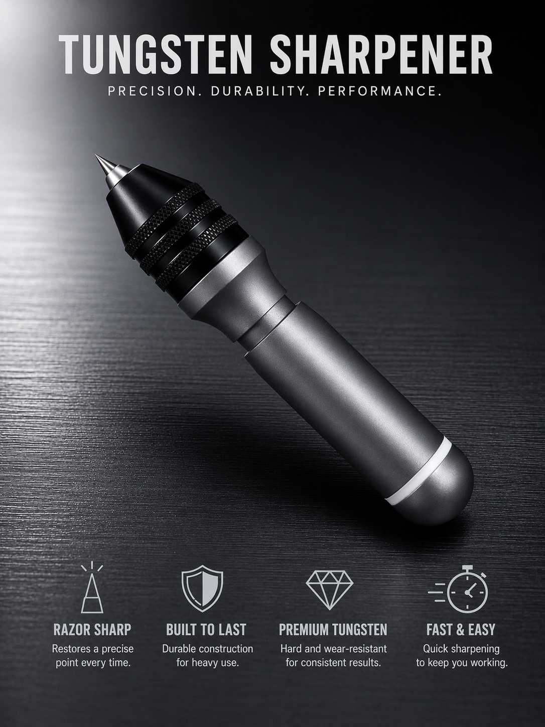 NewAgeWelders Tungsten Sharpener (Short)