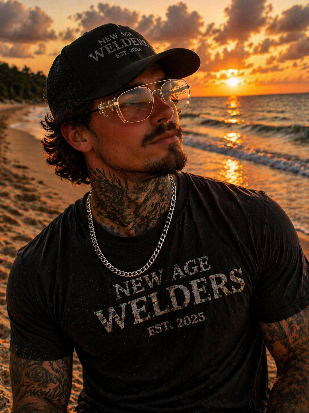 NewAgeWelders Safety Glasses (Gold)