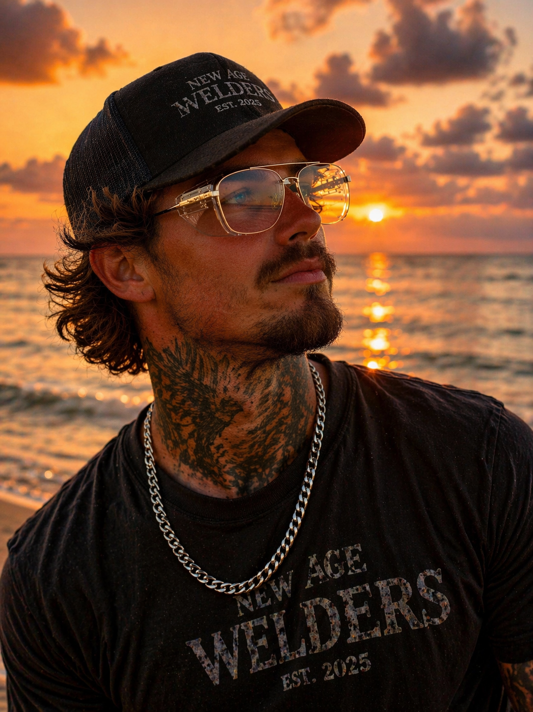 NewAgeWelders Safety Glasses (Gold)