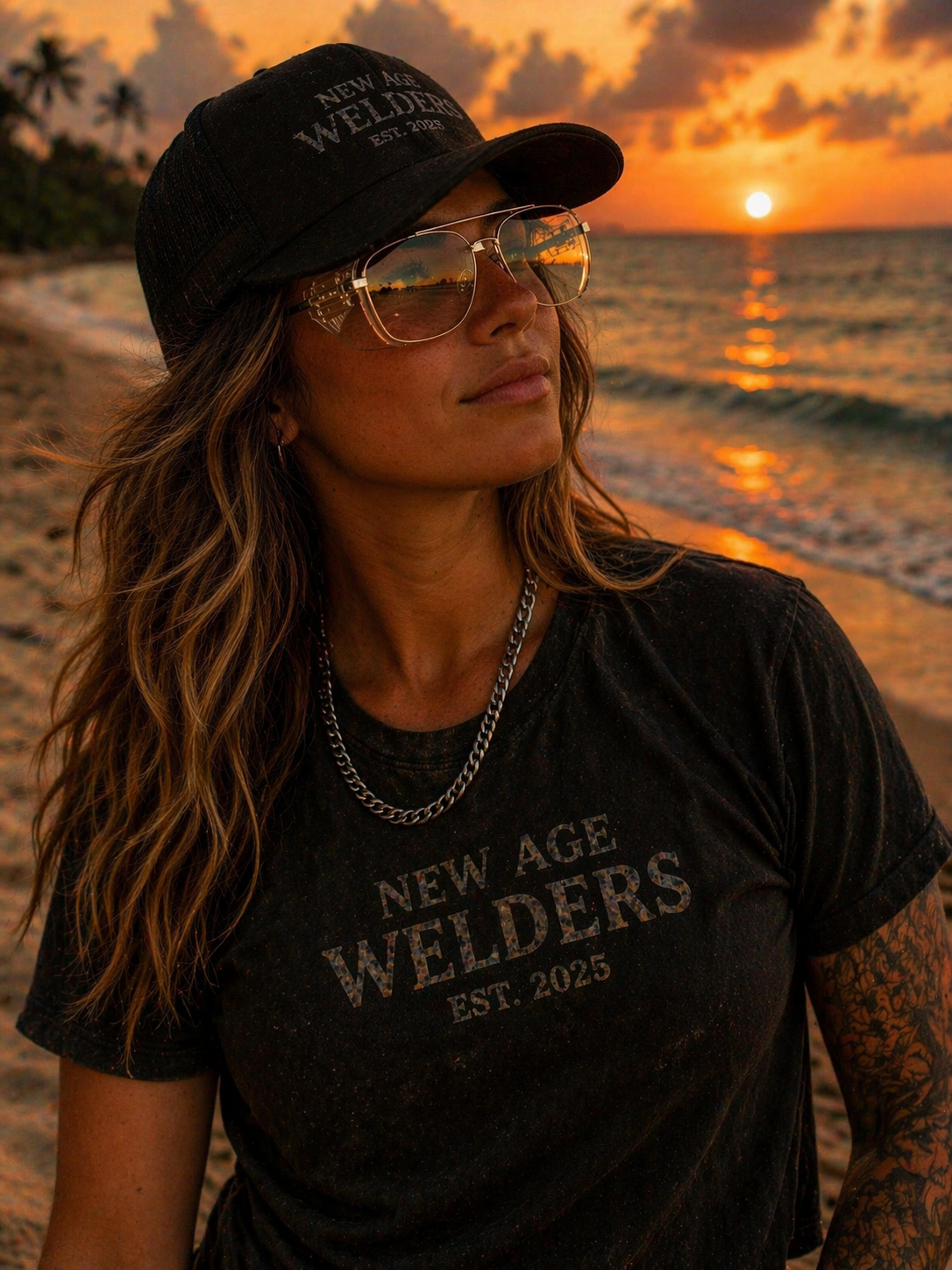 NewAgeWelders Safety Glasses (Gold)